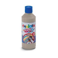 Carioca Akrylová farba metalická prémiovej kvality Carioca 250 ml strieborná