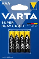 VARTA batérie Super Heavy Duty AAA, 4ks