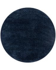 Flair Kusový koberec Shaggy Teddy Navy kruh 133x133 (priemer) kruh