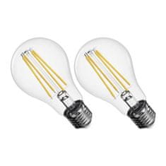 EMOS LED žiarovka Filament A60 / E27 / 5,9 W (60 W) / 806 lm / teplá biela