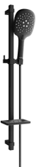 Mexen Dq22 posuvný sprchový set, čierna (785224581-70)