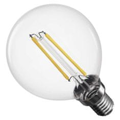 EMOS LED žiarovka Filament Mini Globe / E14 / 1,8 W (25 W) / 250 lm / neutrálna biela