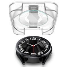 Spigen Ochranné Tvrdené Sklo Glas.Tr ”Ez-Fit” 2-Pack Samsung Galaxy Watch 6 Classic (43 Mm) Clear