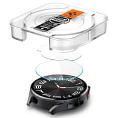 Spigen Ochranné Tvrdené Sklo Glas.Tr ”Ez-Fit” 2-Pack Samsung Galaxy Watch 6 Classic (43 Mm) Clear