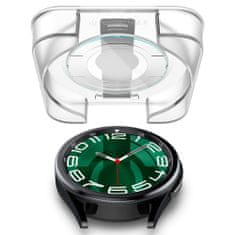 Spigen Ochranné Tvrdené Sklo Glas.Tr ”Ez-Fit” 2-Pack Samsung Galaxy Watch 6 Classic (47 Mm) Clear