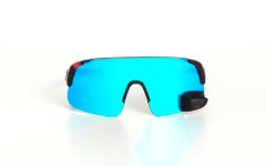 TriEye Okuliare so spätným zrkadlom View Sport Revo Max Blue, Medium