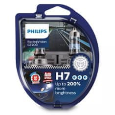 Philips Autožiarovka H7 12972RGTS2, RacingVision GT200, 2ks v balení