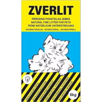 Zverlit Podstielka pre mačky Modrá - jemná bez vône 6 kg