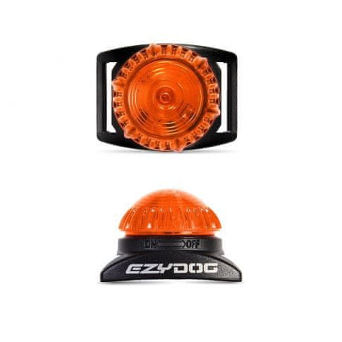 EZYDOG Svetlo Adventure Light Oranžové 4x3,2cm