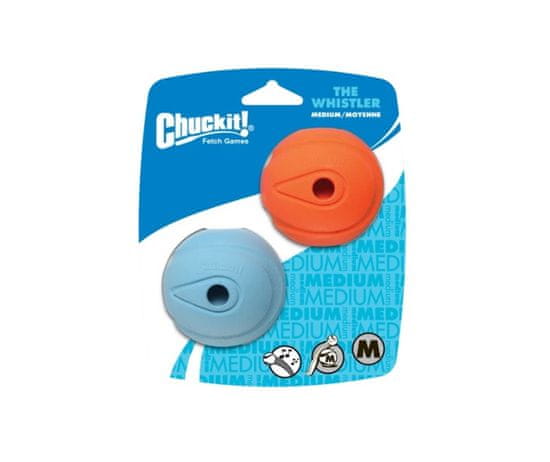 Chuckit! Dog Hračka Whistler svištiaca M 6,5cm, 2 ks