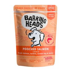 Barking Heads Dog Kapsička Pooched Losos GF 300g