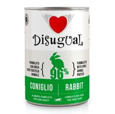 Disugual Dog Konzerva Králik 400 g