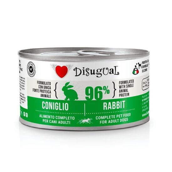 Disugual Dog Konzerva Králik 150 g