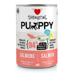 Disugual Dog Puppy Konzerva Losos 400 g