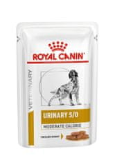 Royal Canin Dog Vet Diet Kapsička Urinary Moderate Calorie Kúsky 12x100g