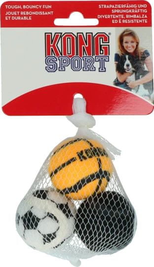 KONG Dog Hračka Loptičky Sport Balls XS 3ks