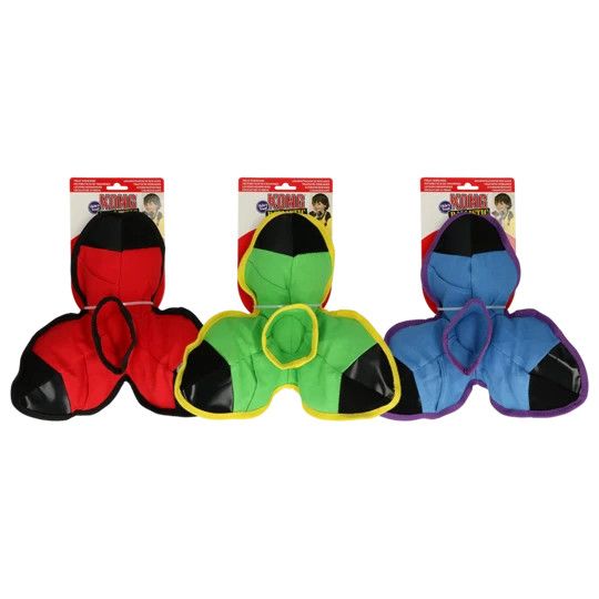 KONG Dog Hračka Interaktívna Ballistic Hide"n Treat assorted L 28cm