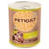 Petkult Konzerva pre psa Adult Kačka 800g