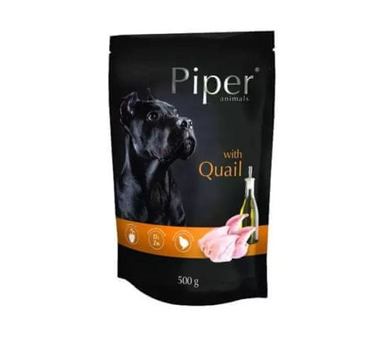 Piper Dog kapsička prepelica 500g