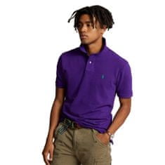 Ralph Lauren Tričko fialová XS Polo Slim Fit Mesh