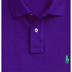 Ralph Lauren Tričko fialová XS Polo Slim Fit Mesh