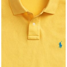 Ralph Lauren Tričko žltá XS Polo Slim Fit Mesh