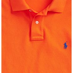 Ralph Lauren Tričko oranžová XS Polo Custom Slim Mesh