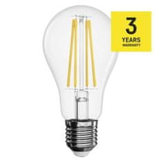 EMOS LED žiarovka Filament A60 / E27 / 5,9 W (60 W) / 806 lm / teplá biela