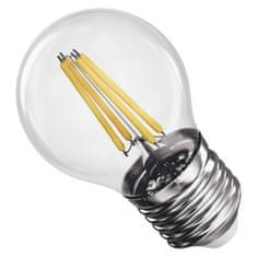 EMOS LED žiarovka Filament Mini Globe / E27 / 6 W (60 W) / 810 lm / neutrálna biela