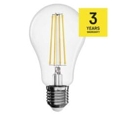 EMOS LED žiarovka Filament A60 / E27 / 11 W (100 W) / 1 521 lm / teplá biela