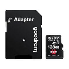 Pamäťová karta microSD Goodram IRDM 128 GB + adaptér (IR-M2AA-1280R12)