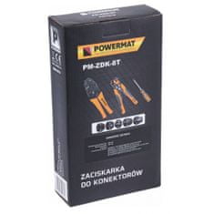 Powermat Krimpovacie kliešte a automatické odizolovacie kliešte sada PM-ZDK-8T