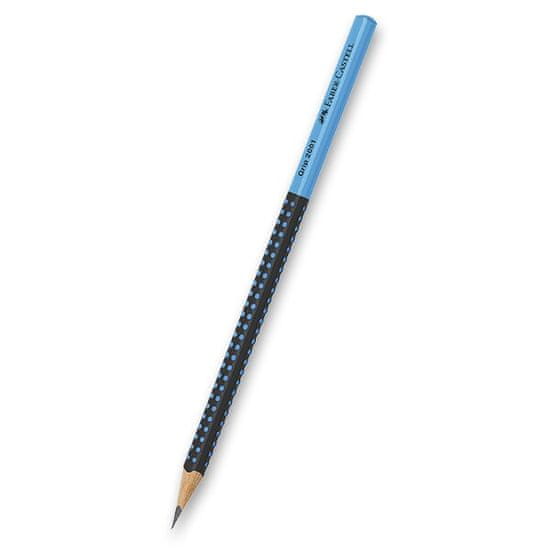 Faber-Castell Grafitová ceruzka Grip 2001 Two Tone tvrdosť HB, čierna / modrá