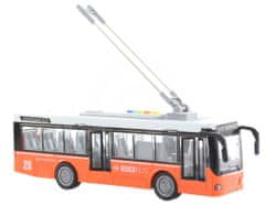 Lamps Trolejbus oranžový na batérie