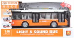 Lamps Trolejbus oranžový na batérie