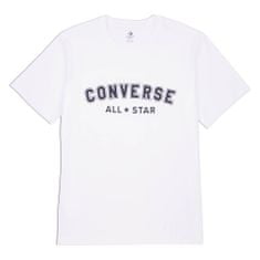 Converse Tričko biela XS Go-to All Star Standard Fit T-shirt Unisex