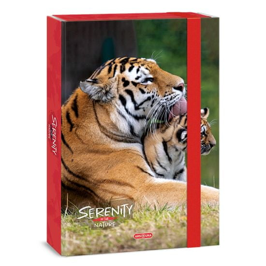 Ars Una Školský box A4 Serenity TIGER ARS UNA