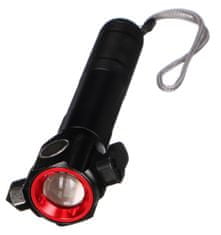 SIXTOL Svietidlo do auta bezpečnostné s magnetom CAR LAMP SAFETY, 300 lm, COB LED, USB