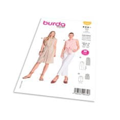Burda Strih Burda 6003 - Košeľové šaty, košele bez rukávov
