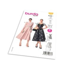 Burda Strih Burda 6042 - Šaty v retro štýle