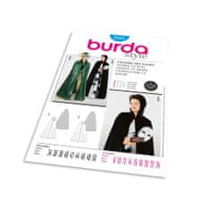 Burda Strih Burda 2521 - Benátska noc, plášť, pelerína, kapucňa, Fantóm