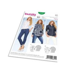 Burda Strih Burda 6849 - Košeľa, džínsová košeľa