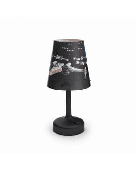 Philips Philips STAR WARS LAMPA STOLNÝ čierna na batérie 71888/30/16