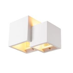 SLV BIG WHITE PLASTRO WL CUBES vnútorné prisadené svietidlo QT14 biela 1004733