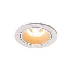 SLV BIG WHITE NUMINOS DL S vnútorné LED zápustné stropné svietidlo biela/biela 3000 K 55° vrátane listových pružín 1003812