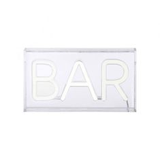 PAUL NEUHAUS LEUCHTEN DIREKT aj s JUST LIGHT LED nástenné svietidlo biele nápis BAR, USB, dekoračný šnúrový vypínač LD 85026-16