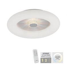 PAUL NEUHAUS LEUCHTEN DIREKT aj s JUST LIGHT LED stropné svietidlo biele kruhové 50x50 krištáľový efekt stmievateľné CCT 2700-5000K LD 14383-16