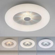 PAUL NEUHAUS LEUCHTEN DIREKT aj s JUST LIGHT LED stropné svietidlo biele kruhové 50x50 krištáľový efekt stmievateľné CCT 2700-5000K LD 14383-16