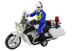 Lean-toys Policajný motocykel Policajný motocykel Zvuky Svetlá Policajné auto