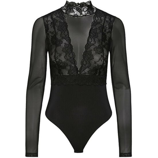 Pieces Dámske body PCSICCA Slim Fit 17143705 Black